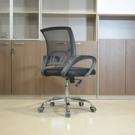 Low Back Mesh Office Secretarial Seat -4005