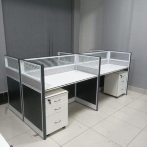 Grey 4 way workstation KB-Z211
